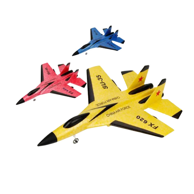 FX-620 SU-35 RC Fighter Airplane 2.4G | EPP Foam Glider Hobby Plane Kids Gift