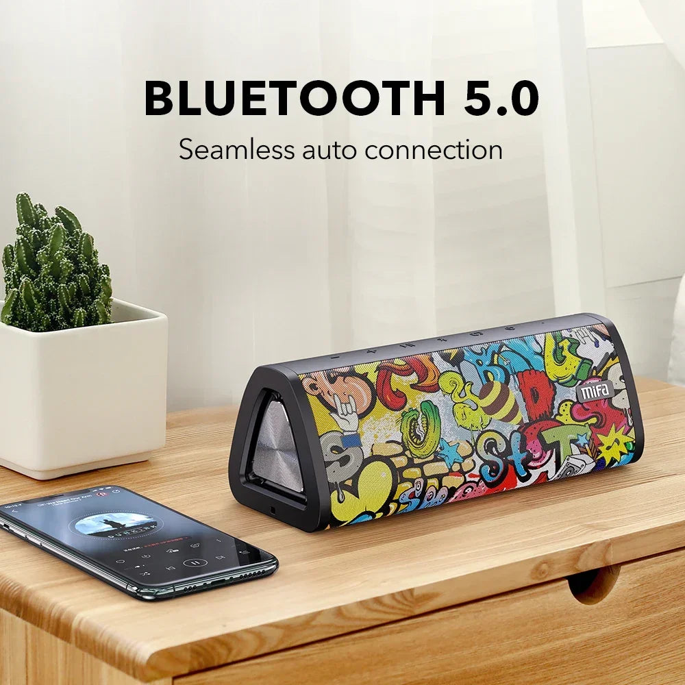 mifa A10+ Portable Bluetooth Speaker 20W | 360° Stereo IPX7 Waterproof 24H BT 5.0