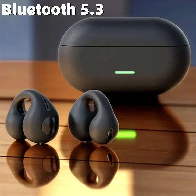 T75 Bone Conduction Wireless Headphones BT 5.3 | HiFi Waterproof Sports TWS
