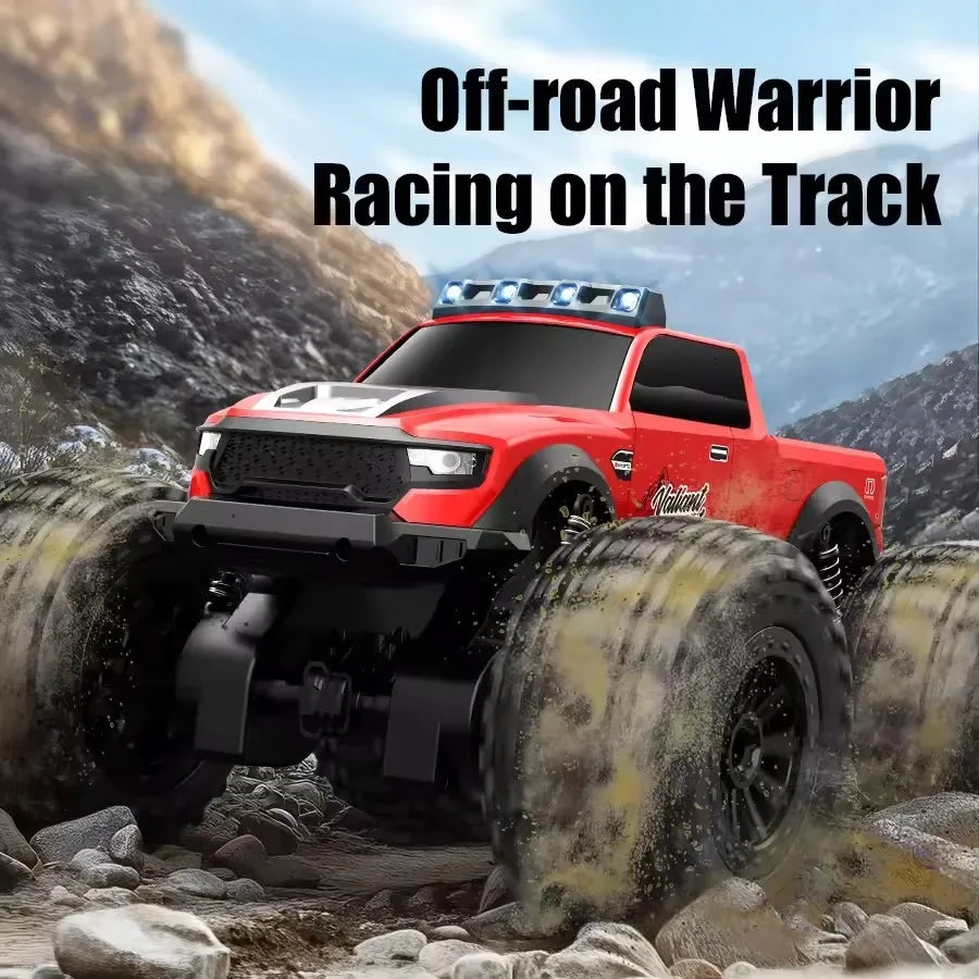 JJRC C8816 Amphibious RC Car 4WD 2025 | LED Off-Road Climbing Monster Truck Bigfoot