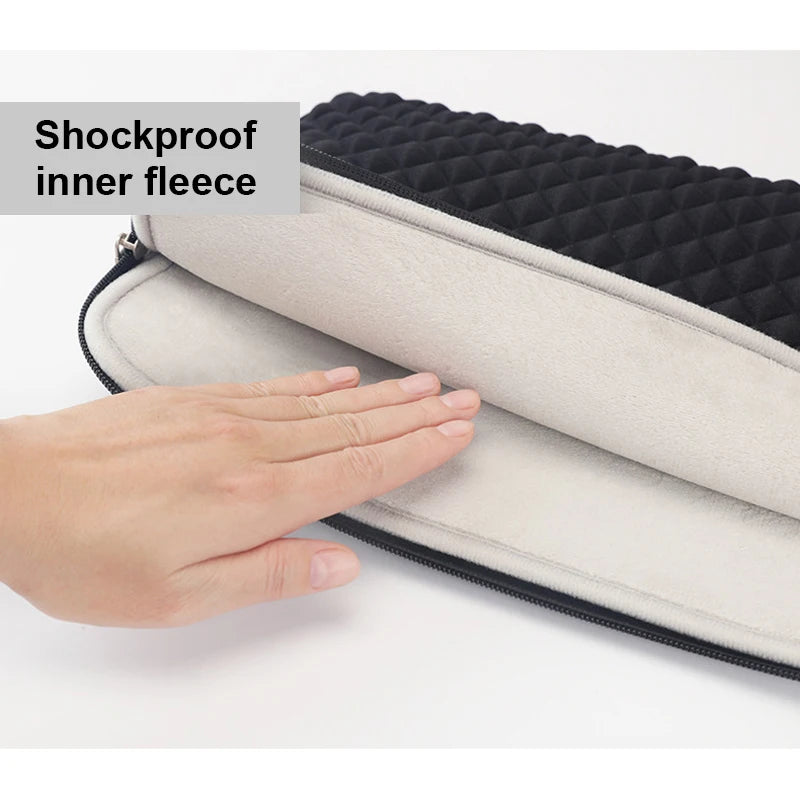 KOJESHUN Laptop Sleeve 11–15" Lycra | Waterproof MacBook Xiaomi Huawei HP Cover