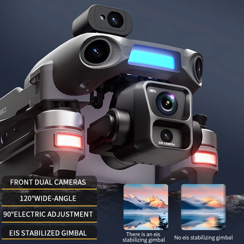 S880 Max Fishing GPS Drone 8K 3-Axis Gimbal | 5G FPV Obstacle Avoidance Airdrop