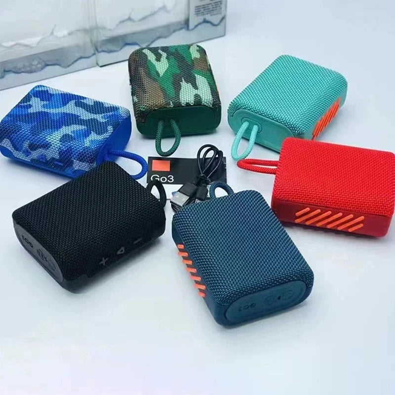 QUEED GO3 Ultra-Portable Bluetooth Speaker | Mini Bass Outdoor Travel Home