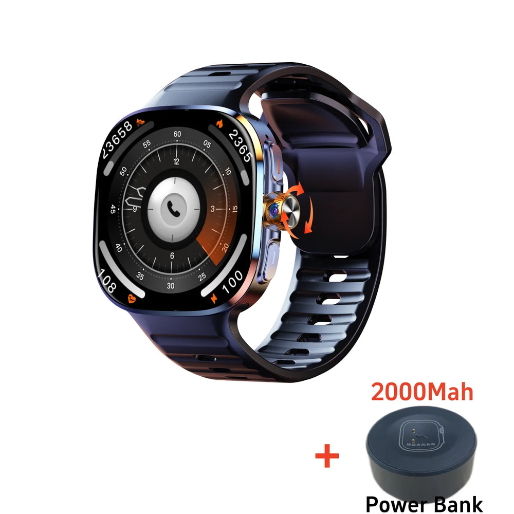 M99 5G Smartwatch 2.4" AMOLED 900W Camera | WiFi GPS NFC Power Bank BT Men Women