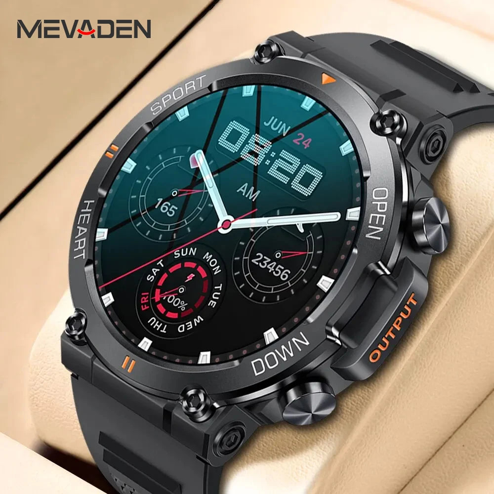 MEVADEN MD56 Smart Watch 1.39" HD BT Call | 400mAh Heart Monitor Sports Fitness
