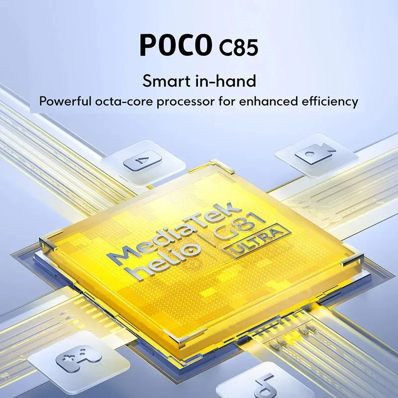 POCO C85 Global Smartphone Helio G81 Ultra | 6.9" 120Hz 6000mAh 50MP NFC 33W