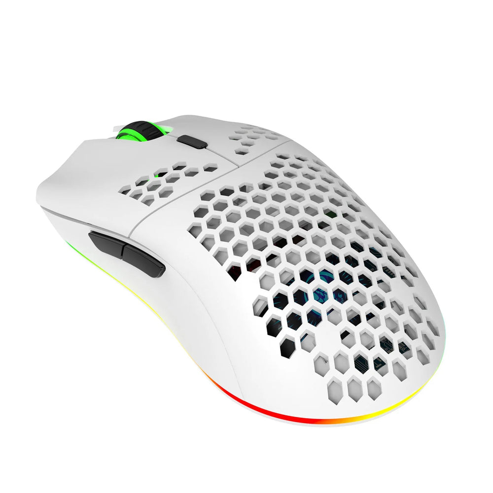 HXSJ T66 RGB Wireless Gaming Mouse | 2.4G Rechargeable Adjustable DPI Ergonomic
