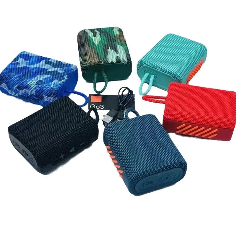 QUEED GO3 Ultra-Portable Bluetooth Speaker | Mini Bass Outdoor Travel Home