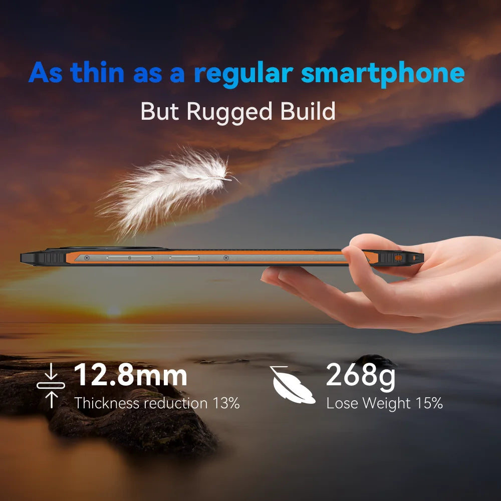 Cubot King Kong ES Rugged Smartphone | 6.56" 90Hz 16GB 128GB 48MP 4G Android