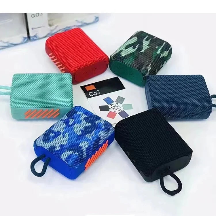 QUEED GO3 Ultra-Portable Bluetooth Speaker | Mini Bass Outdoor Travel Home