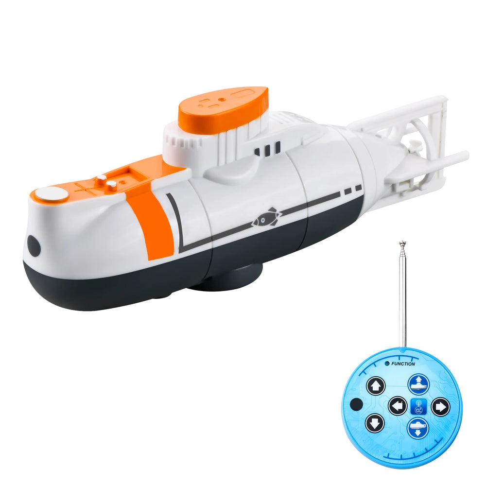 Mini RC Submarine 0.1m/s | Waterproof Diving Remote Control Boat Kids Gift