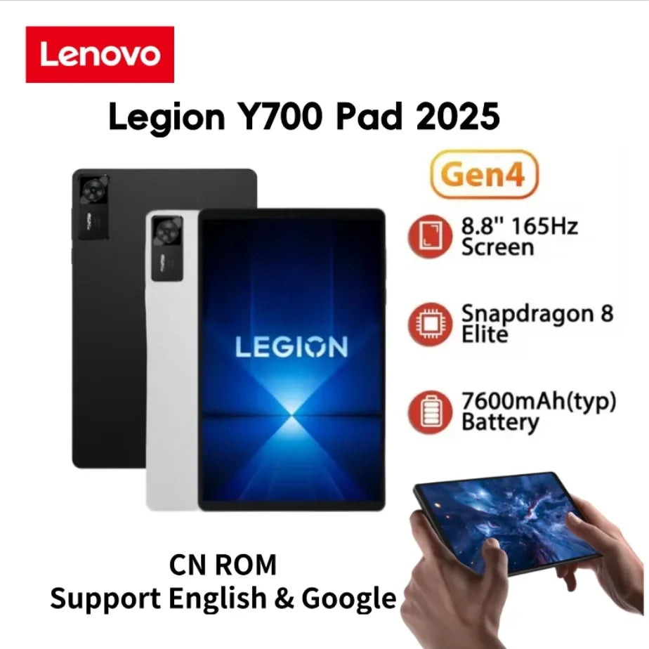Lenovo Legion Y700 2025 Gaming Tablet Snapdragon 8 Elite | 8.8" 165Hz 16GB 512GB