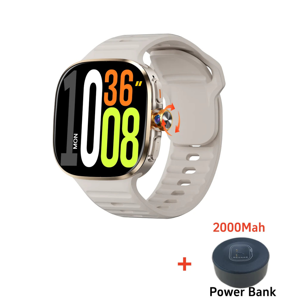 M99 5G Smartwatch 2.4" AMOLED 900W Camera | WiFi GPS NFC Power Bank BT Men Women