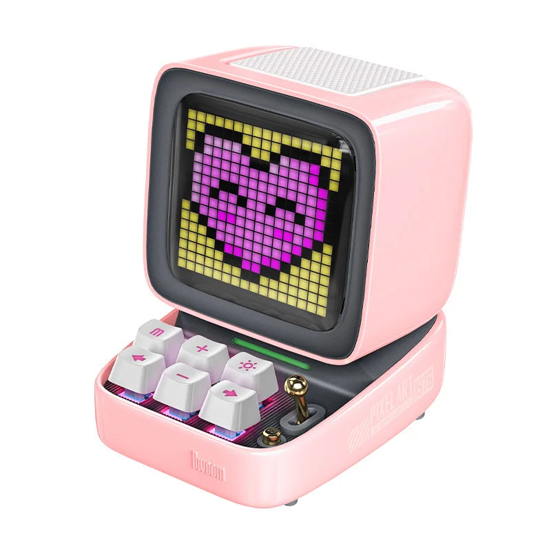 Divoom Ditoo-Pro Pixel Art Bluetooth Speaker | DIY LED Display Alarm Clock