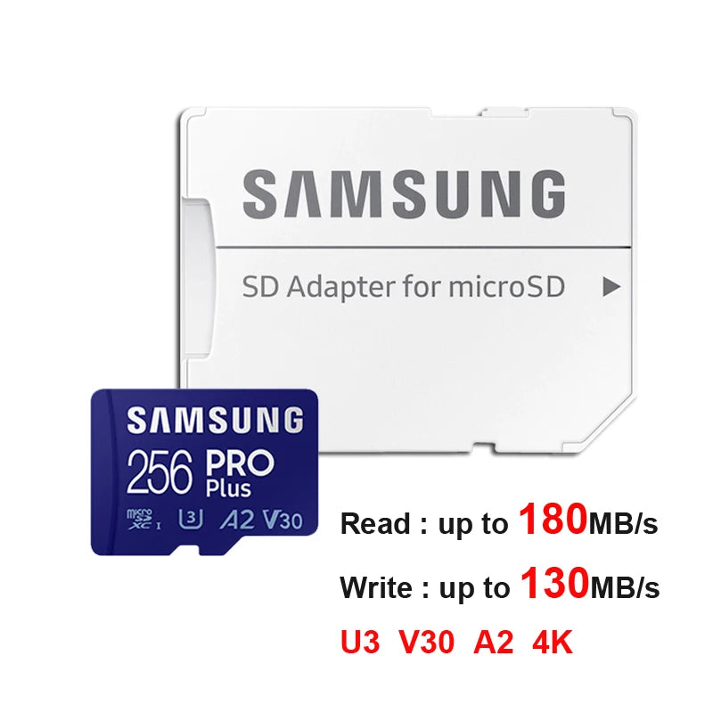Samsung microSD Card EVO Plus/PRO Plus/PRO Ultimate | 64GB–512GB 4K UHD SDXC