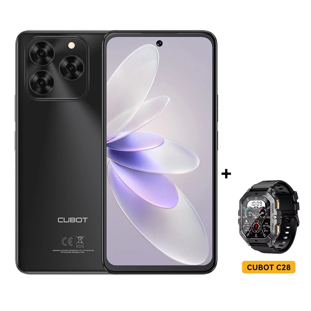 Cubot Note 60 Smartphone Android 15 | 7.2" 120Hz 16GB 128GB 48MP 7000mAh