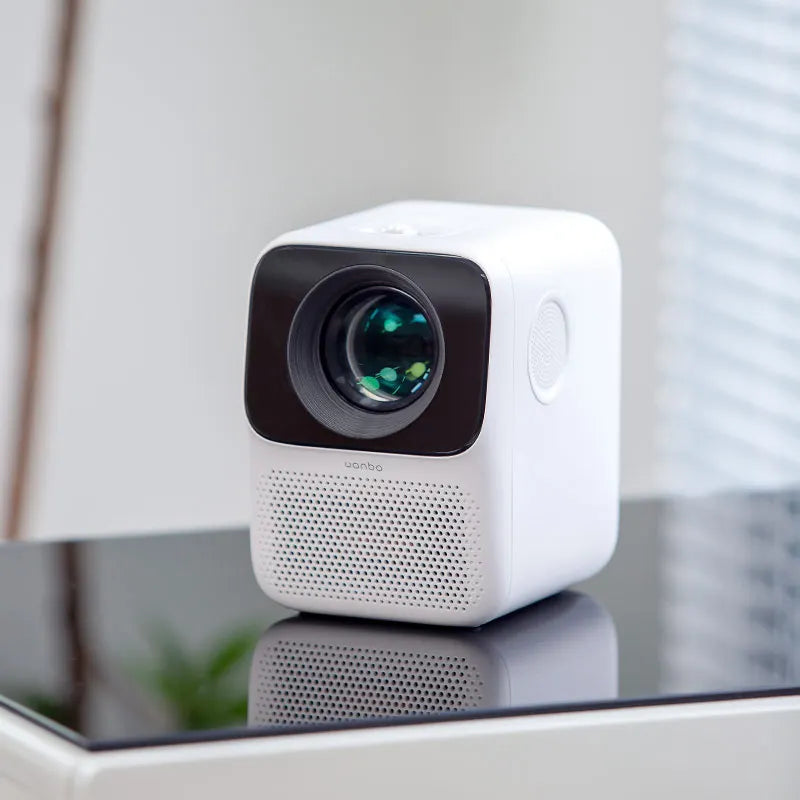 Wanbo T2 MAX Portable Mini Projector | LCD Bluetooth 1080P Vertical Correction Full HD