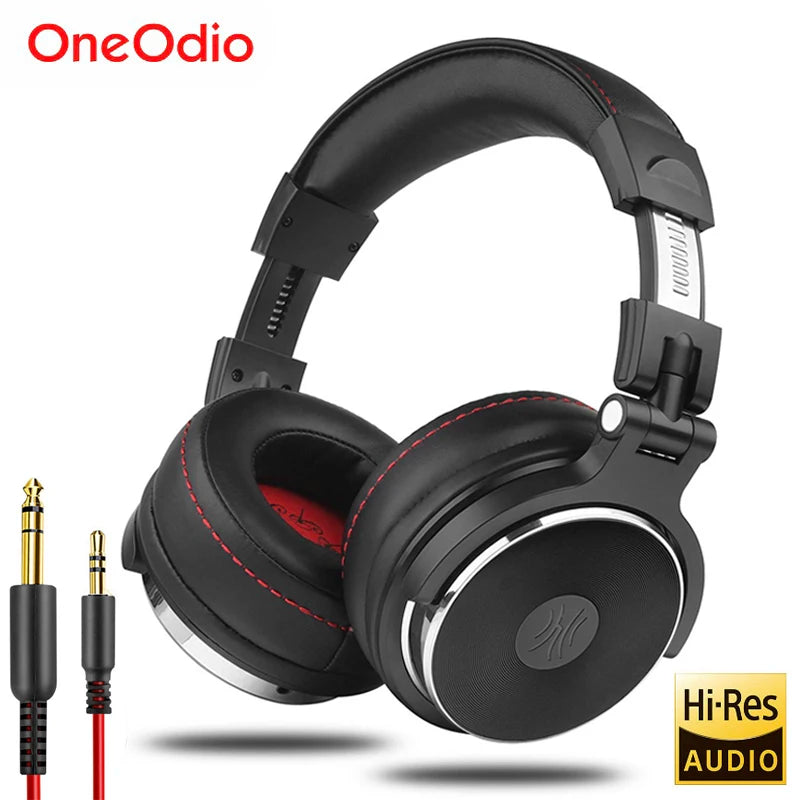 Oneodio Studio Pro 10/30/50 Wired DJ Headphones | Hi-Res HiFi Over-Ear Microphone