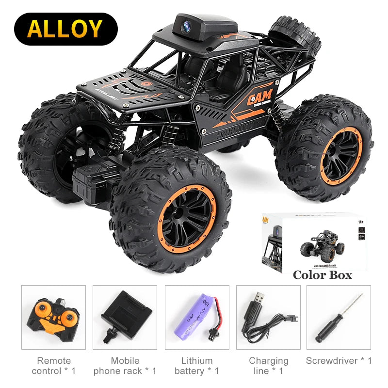 1:18 RC Car 720P WiFi FPV Camera 2.4G | SUV Stunt Climbing Remote Control Toy