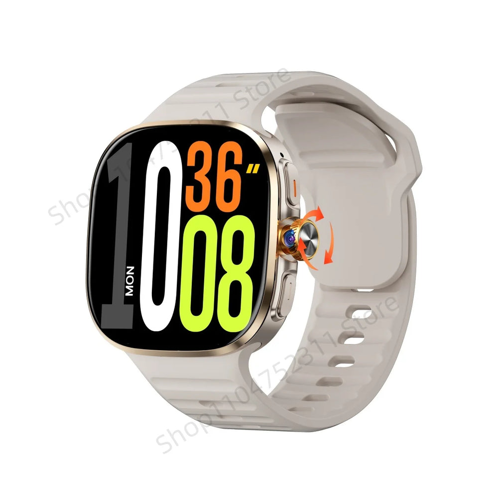M99 5G Smartwatch 2.4" AMOLED 900W Camera | WiFi GPS NFC Power Bank BT Men Women
