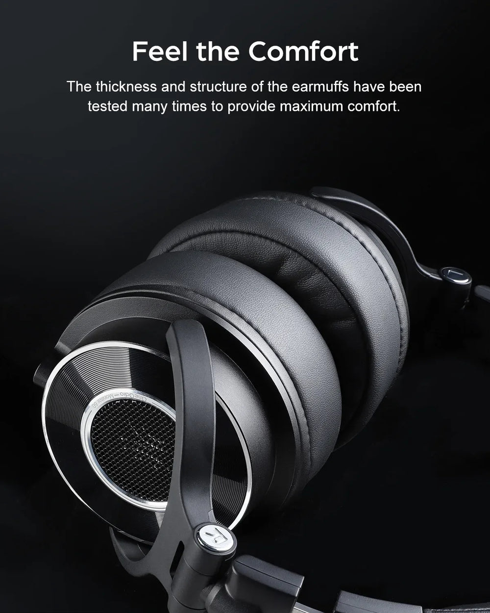 Oneodio Monitor 60 Wired Studio DJ Headphones | HiFi Hi-Res Over-Ear + Microphone