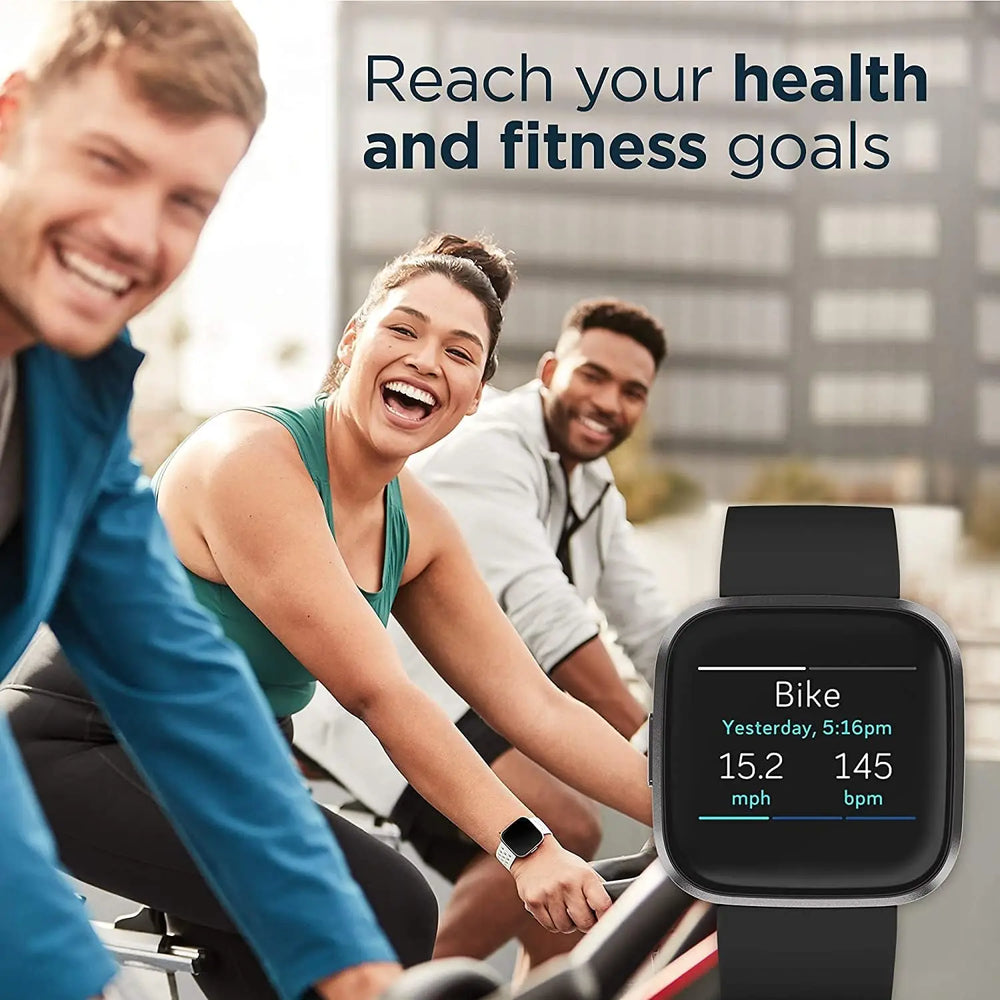 Fitbit Versa 2 Health & Fitness Smartwatch | Heart Rate Alexa Music Sleep Swim