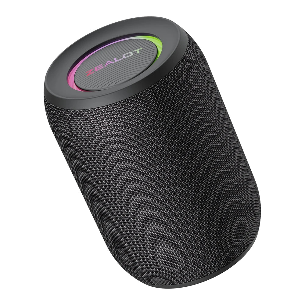 Zealot S32 PRO Bluetooth Speaker | LED Light Waterproof Subwoofer Outdoor Bass