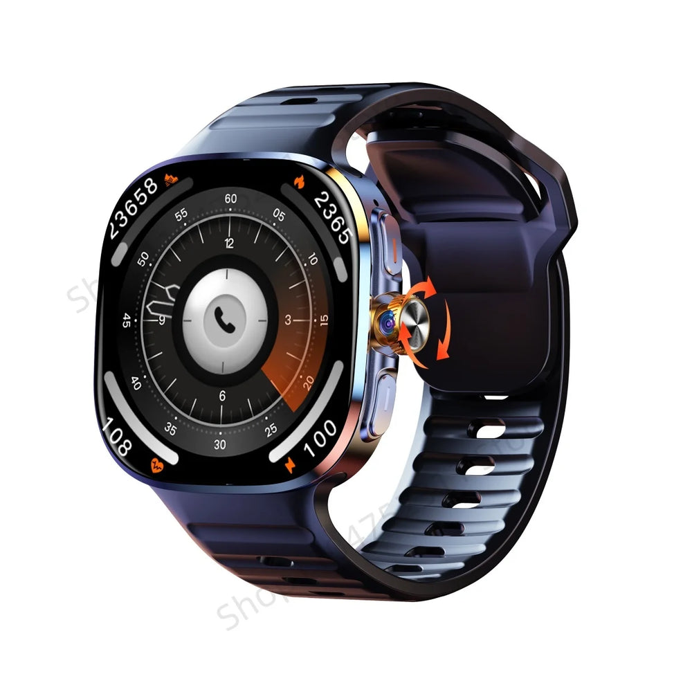 M99 5G Smartwatch 2.4" AMOLED 900W Camera | WiFi GPS NFC Power Bank BT Men Women