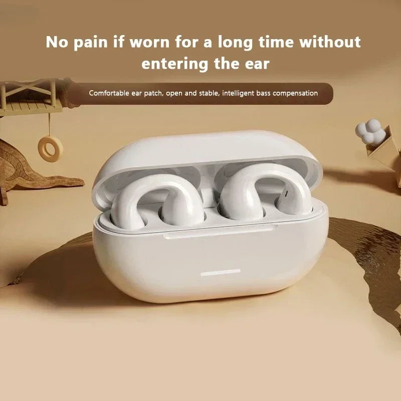 T75 Bone Conduction Wireless Headphones BT 5.3 | HiFi Waterproof Sports TWS