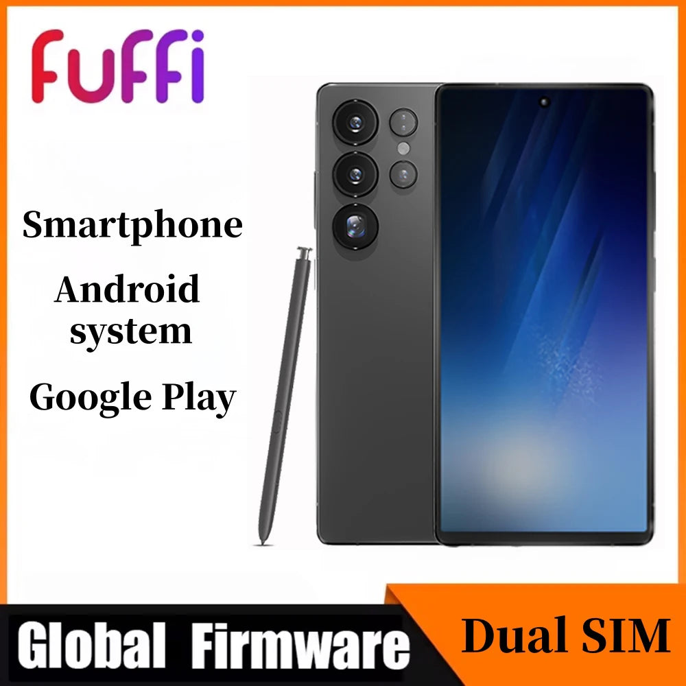 FUFFI S25 Pro Global Smartphone | 6.8" 12GB 512GB 24+48MP 6800mAh Android