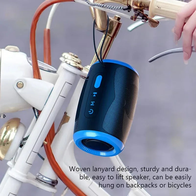 TSN-1 Portable Bluetooth 5.3 Speaker | TWS Stereo FM SD USB AUX Waterproof Outdoor