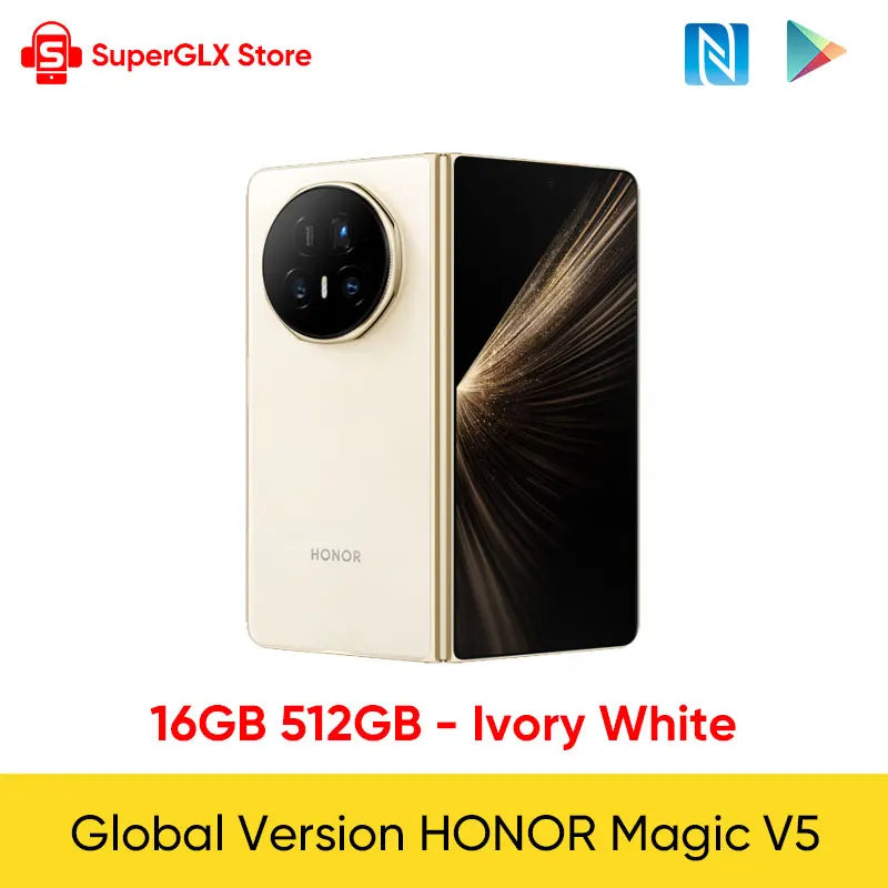 HONOR Magic V5 5G Foldable Smartphone Snapdragon 8 Elite | 7.95" LTPO OLED 5820mAh