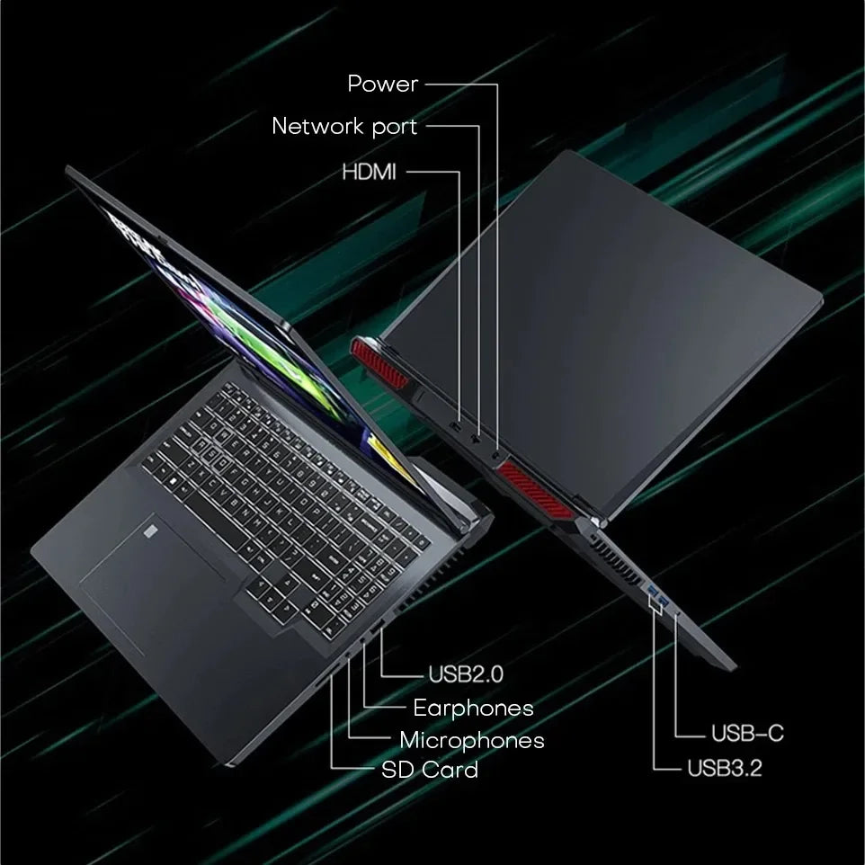 16" Gaming Laptop Intel i7-6700HQ GTX 1060 6GB | 16GB RAM 1TB SSD Win11 Pro