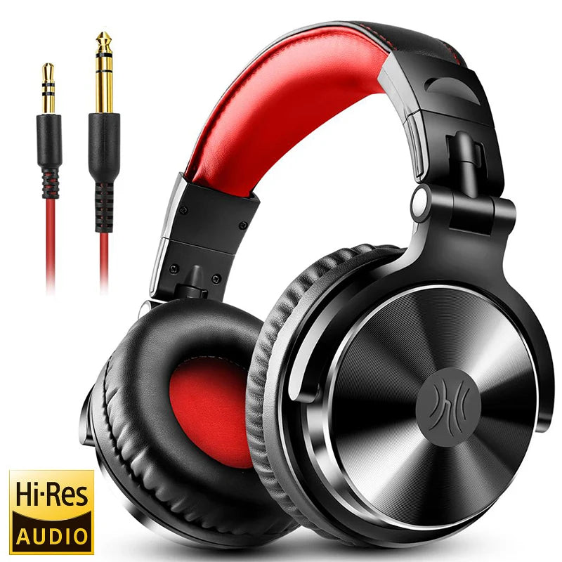 Oneodio Studio Pro 10/30/50 Wired DJ Headphones | Hi-Res HiFi Over-Ear Microphone