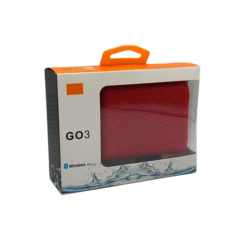 QUEED GO3 Ultra-Portable Bluetooth Speaker | Mini Bass Outdoor Travel Home