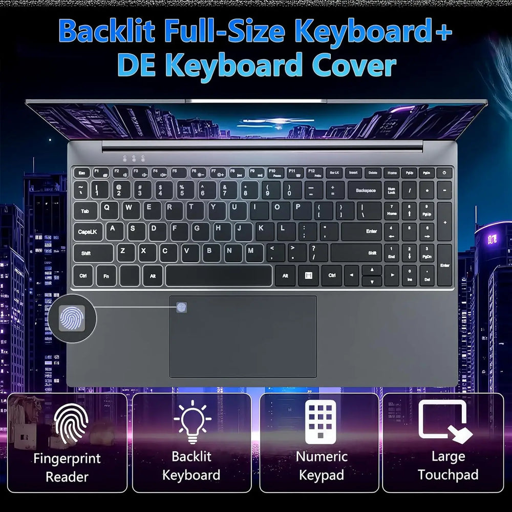 15.6" Gaming Laptop Intel Core i9-10980HK | IPS 1080P 16GB DDR4 1TB Fingerprint