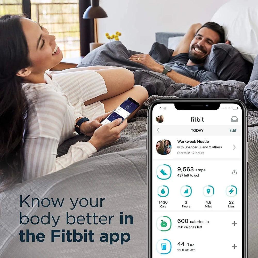 Fitbit Versa 2 Health & Fitness Smartwatch | Heart Rate Alexa Music Sleep Swim