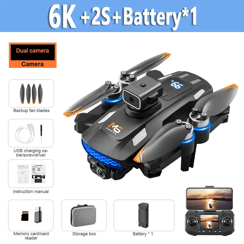 Xiaomi Mjia M6 Drone 8K/4K Professional | 5G WiFi FPV Screen Remote UAV