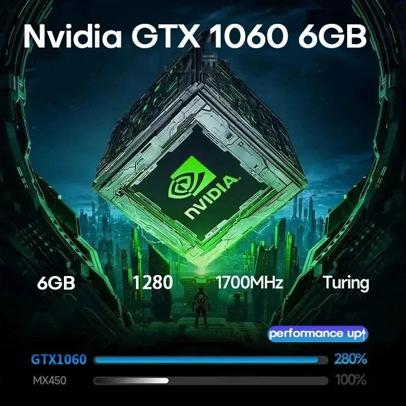 16" Gaming Laptop Intel i7-6700HQ GTX 1060 6GB | 16GB RAM 1TB SSD Win11 Pro