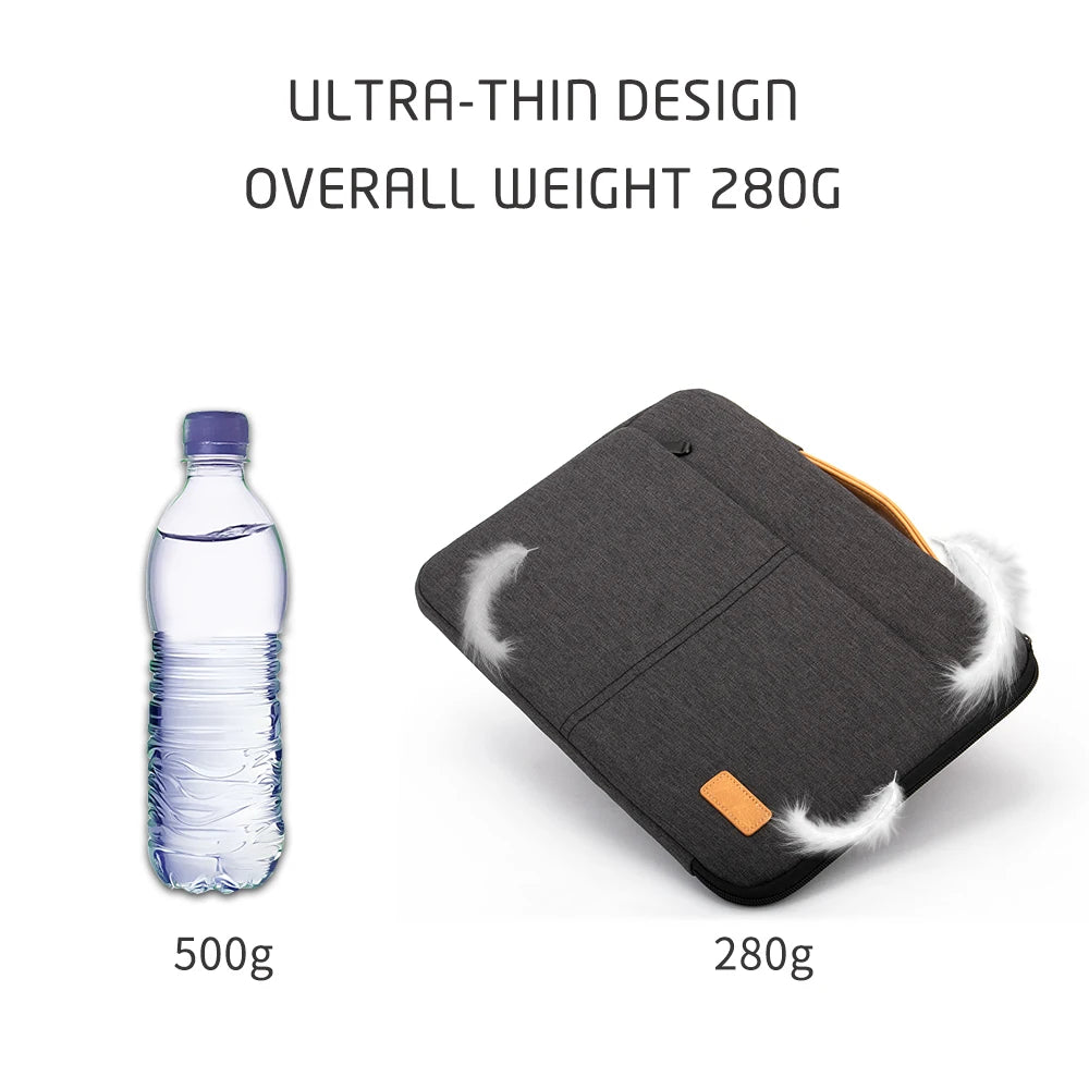 ValueWin Shockproof Laptop Sleeve 14–15.6" | Business Briefcase MacBook HP Dell Acer