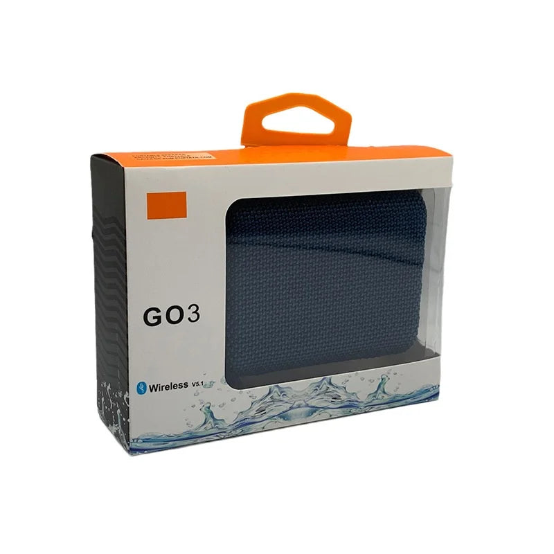 QUEED GO3 Ultra-Portable Bluetooth Speaker | Mini Bass Outdoor Travel Home