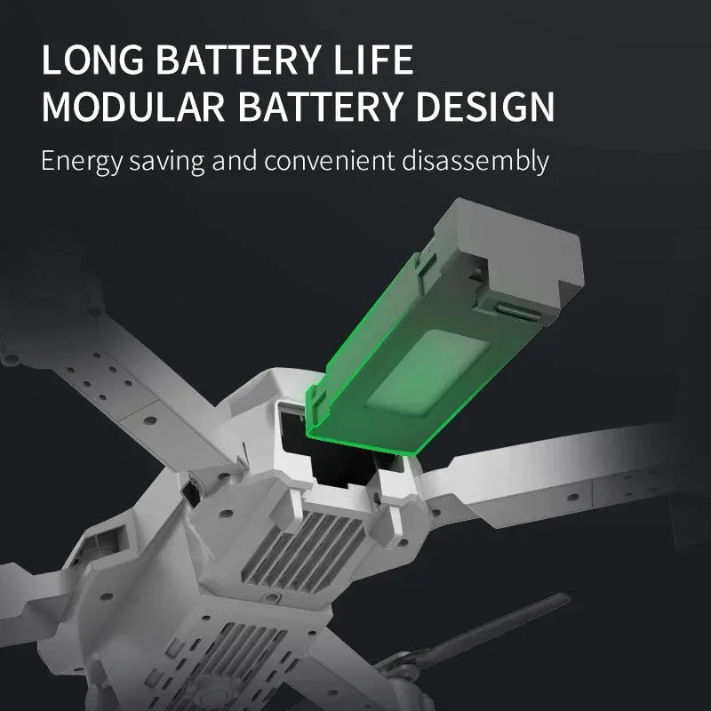 E88 Pro Intelligent Folding Drone 4K | Single/Dual Camera Switch WiFi FPV