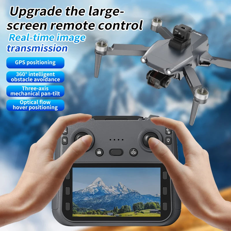 L600 Pro Max Drone 8K Camera 3-Axis Gimbal | 360° Obstacle Avoidance Brushless FPV