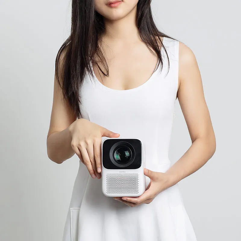 Wanbo T2 MAX Portable Mini Projector | LCD Bluetooth 1080P Vertical Correction Full HD