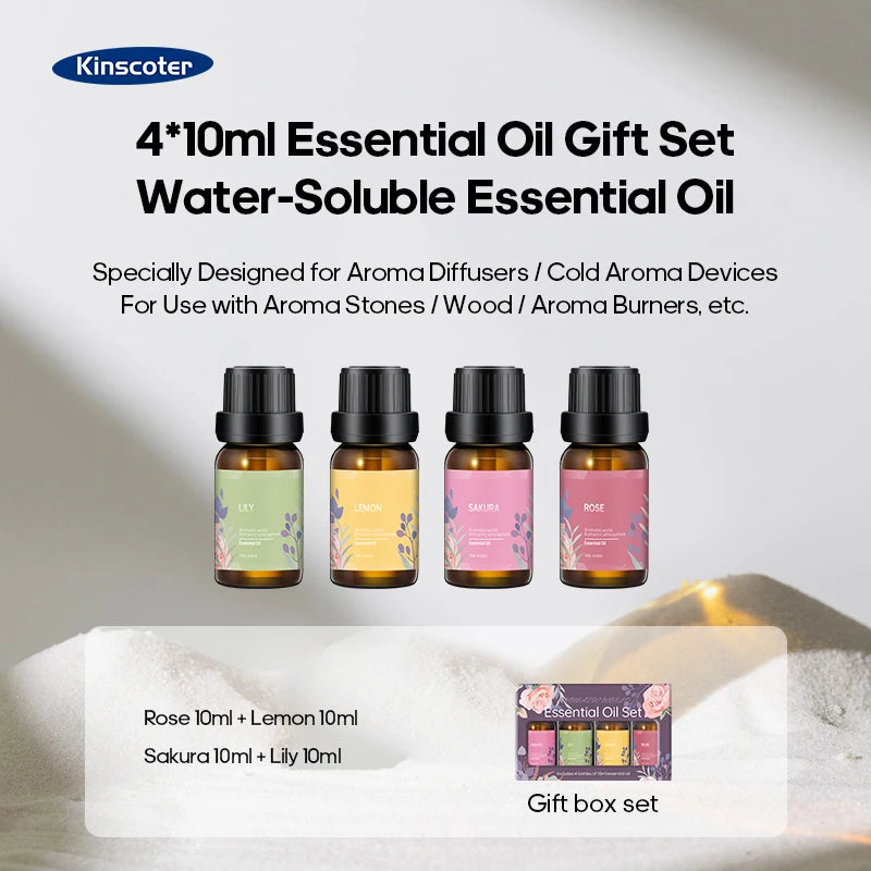 KINSCOTER Volcanic Aroma Diffuser 130ml | USB Humidifier Colour Flame Night Light