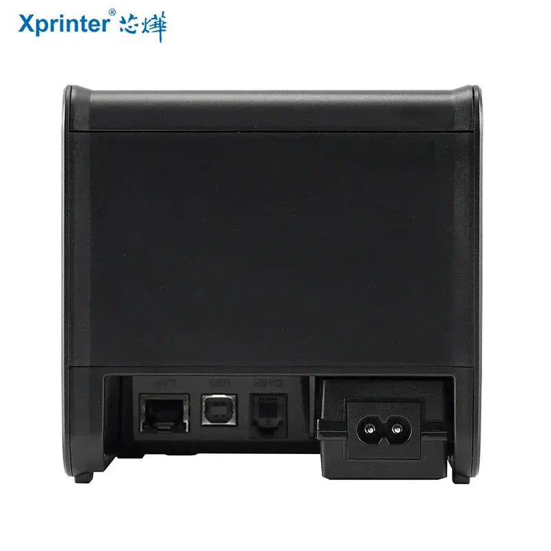 Xprinter 80mm Thermal POS Receipt Printer USB+LAN | Auto Cutter Kitchen + 1 Roll Paper