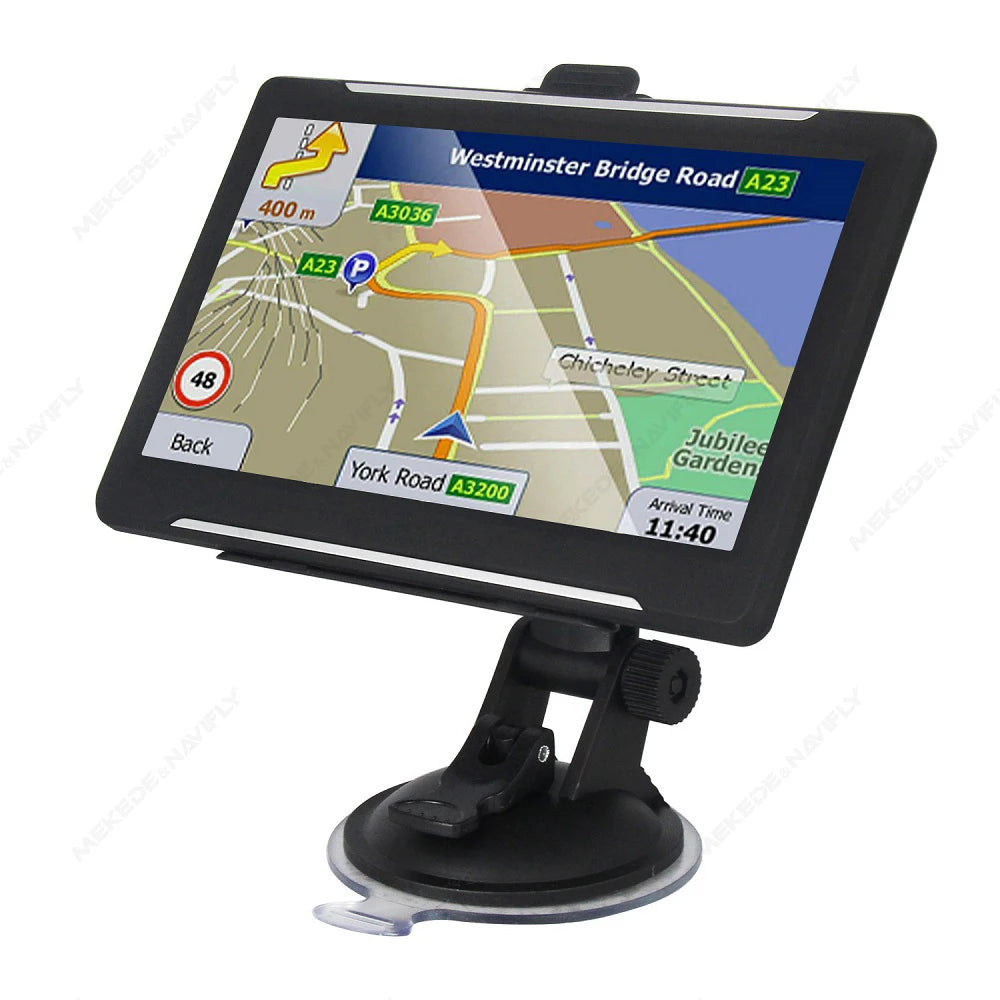 NAVIFANS 7" Car GPS Navigator Touch Screen | Europe Maps TF FM Video + Sunshade