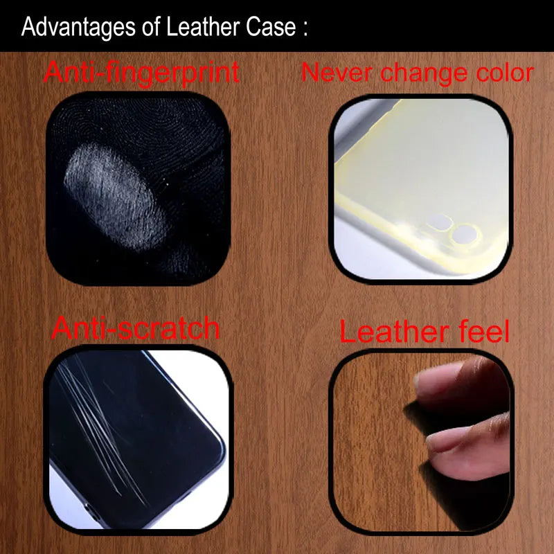 Samsung Galaxy Z Flip 3/4/5 5G Bamboo Wood Leather Case | Natural Pattern Cover