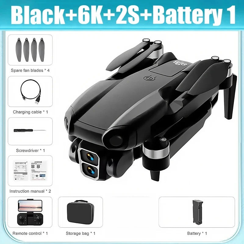 A888 Pro Drone 4K/8K ESC Dual Camera | Optical Flow 3-Side Obstacle Avoidance