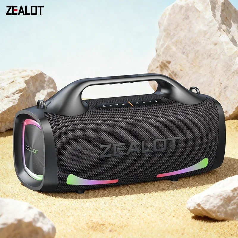 Zealot S79 Portable Party Speaker | Bluetooth 5.2 24-Hour Playtime Handle